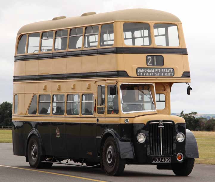 Birmingham City Transport Crossley DD42 2489